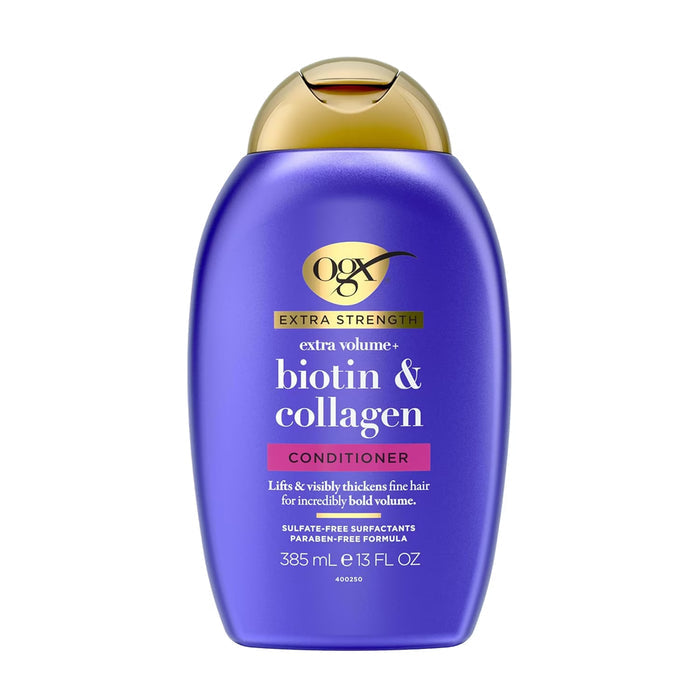 OGX Extra Strength Biotin & Collagen Conditioner - 13 oz - 4 Pack
