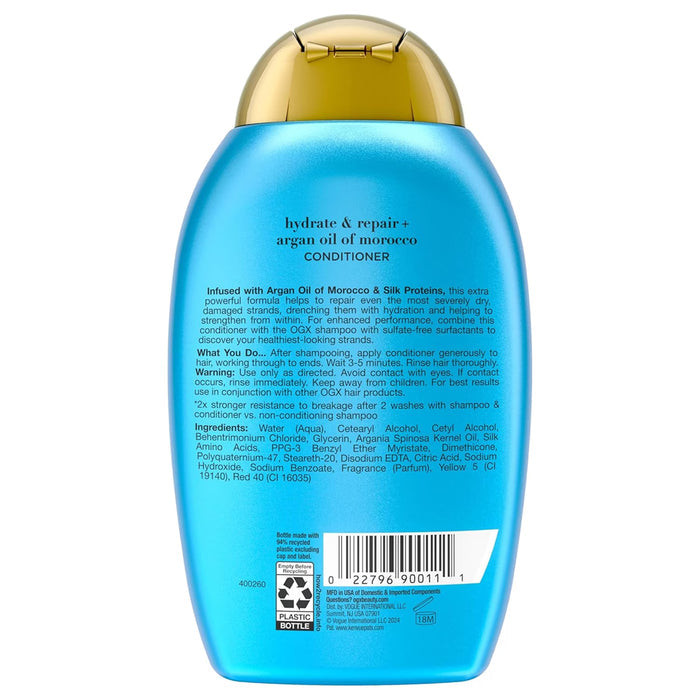 OGX Extra Strength Hydrate & Repair Argan Oil of Morocco Conditioner 13 oz - 4 Pack