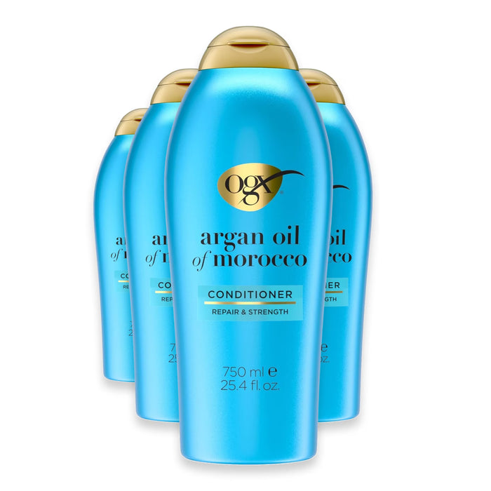 OGX Renewing + Argan Oil of Morocco Salon Size Conditioner 25.4 oz - 4 Pack