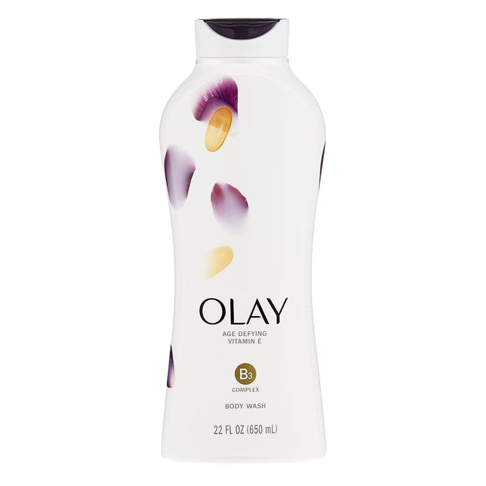 Olay Age Defying Body Wash with Vitamin E - 22 oz - 4 Pack