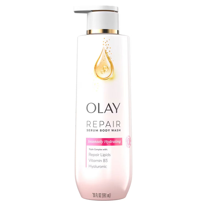 Olay Cleansing & Nourishing Body Wash Vitamin B3 Hyaluronic Acid - 20 oz - 4 Pack