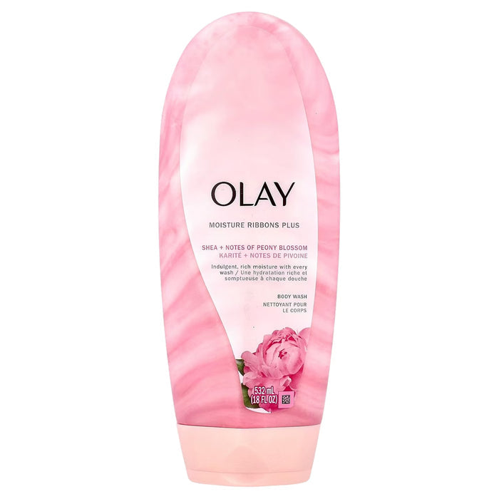 Olay Moisture Ribbons Plus Body Wash - 18 oz - 4 Pack