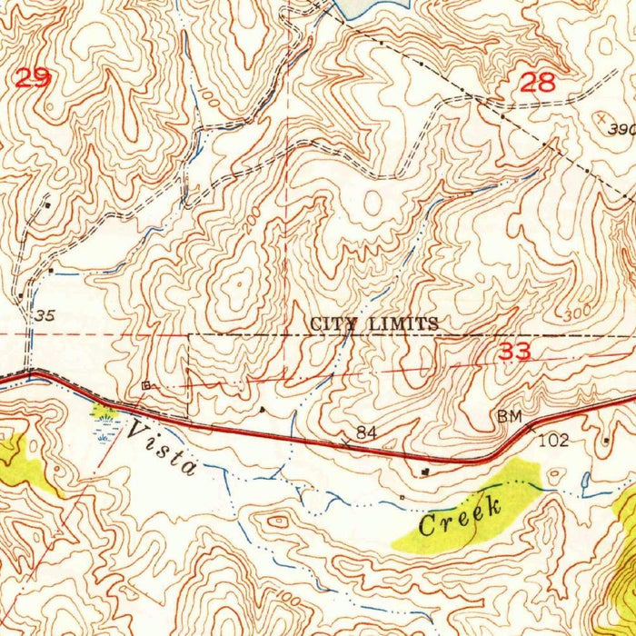 Old Map of Carlsbad, California by USGS, 1949 – Pacific Ocean & San Luis Rey River