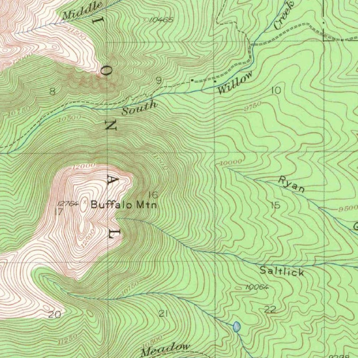Old Map of Dillon Reservoir, Colorado by USGS, 1929 – Dillon, Blue River & Tenmile Creek