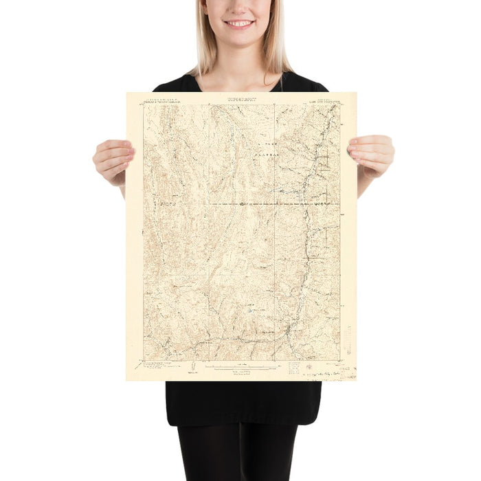 Old Map of Lake City, Colorado by USGS, 1905 – San Juan Mountains & Uncompahgre Peak