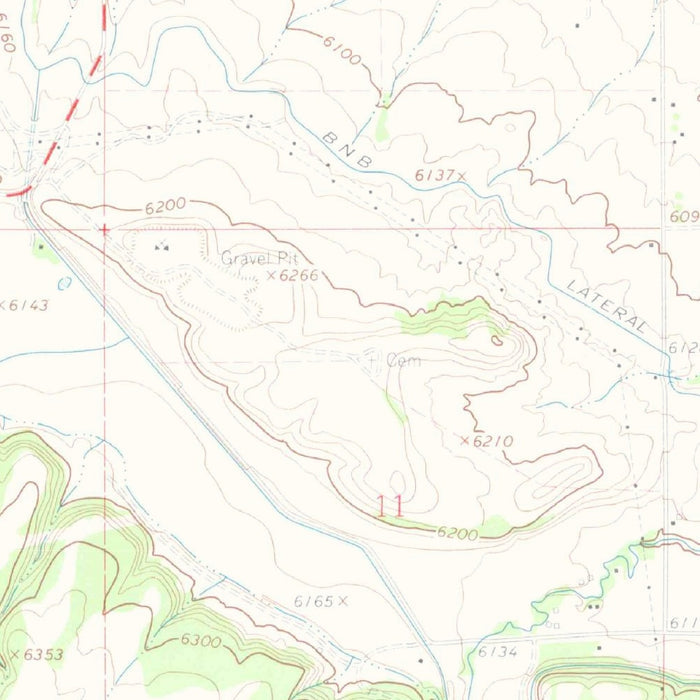 Old Map of Montrose, Colorado by USGS, 1962 – Uncompahgre River, Black Canyon & San Juan Mountains