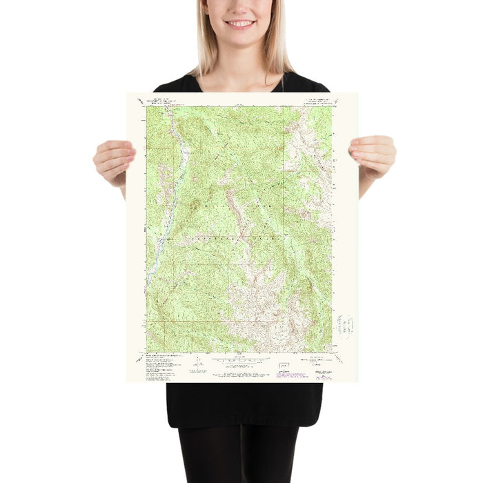 Old Map of Redstone, Colorado by USGS, 1960 – Crystal River, White River & Castle Creek