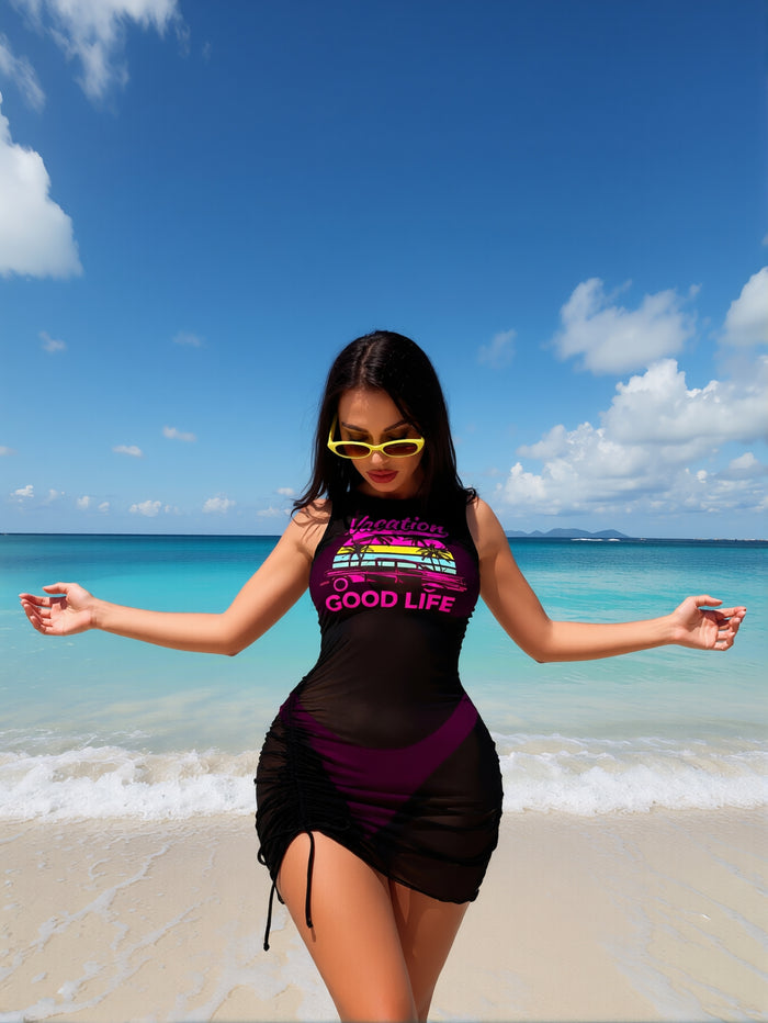 One Piece Swimdress Swimsuits for Women Tummy Control Swim Dresses Skirt Bathing Suit
