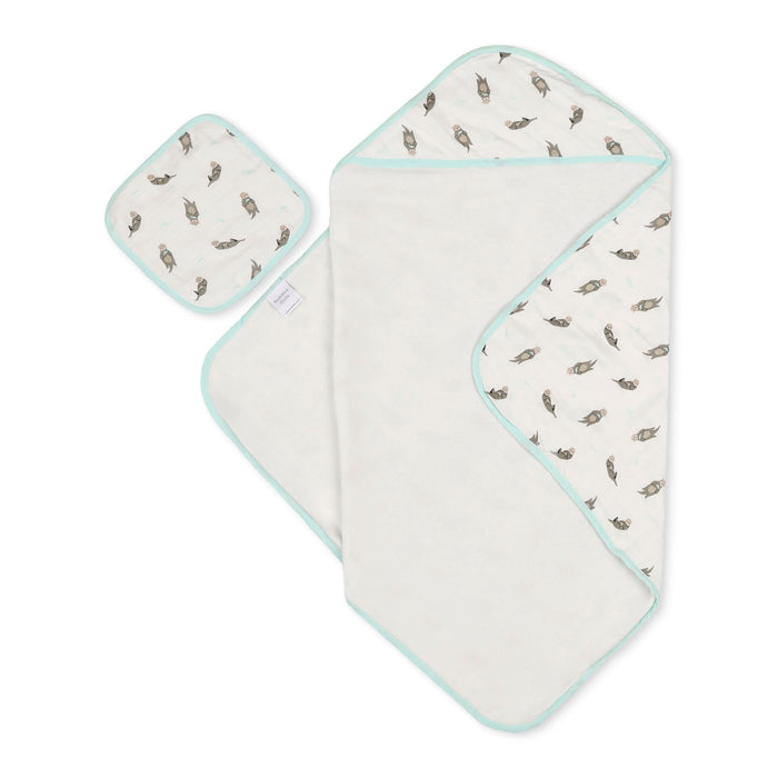 bamboo hooded towel set