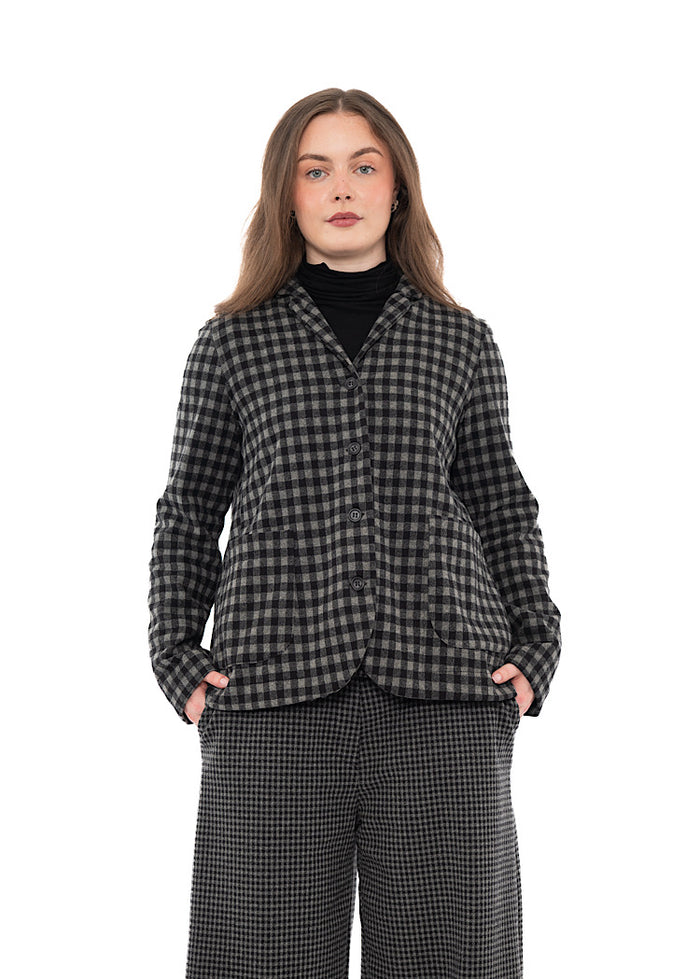 OVERSIZED CHECKED CIMONE JQ JACKET