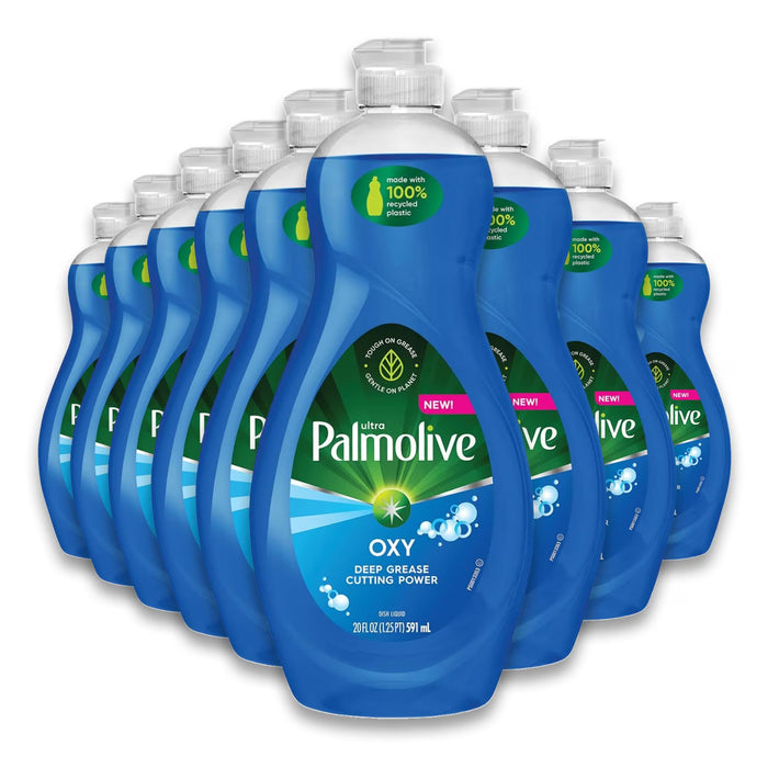 Palmolive Ultra Oxy Liquid Dish Soap - 20 oz - 9 Pack