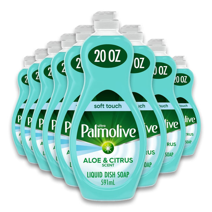 Palmolive Ultra Soft Touch Aloe Liquid Dish Soap - 20 oz - 9 Pack