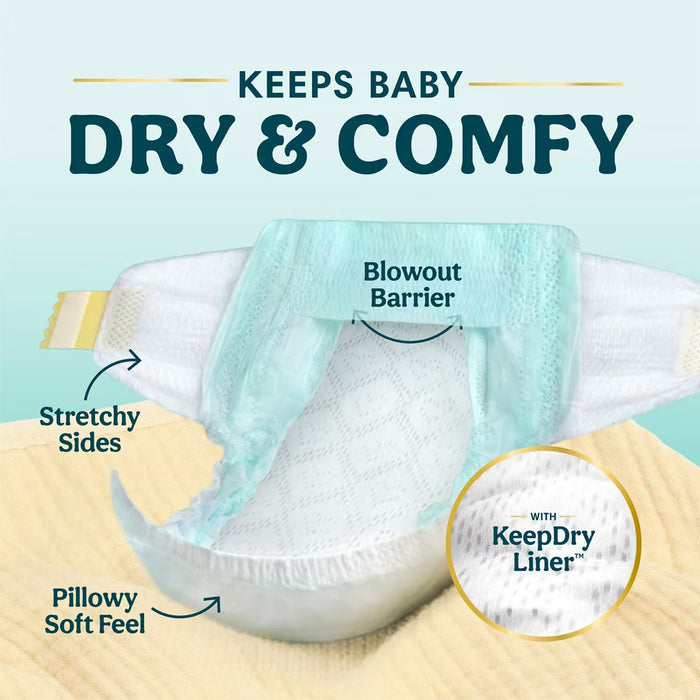 Pampers Swaddlers Sensitive Diapers, Size 6 - 50 Ct