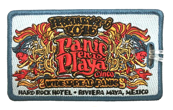 Panic en la Playa Cinco Luggage Tag (Includes Shipping)