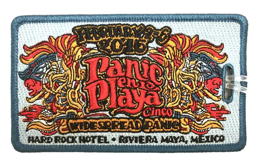 Panic en la Playa Cinco Luggage Tag (Includes Shipping)
