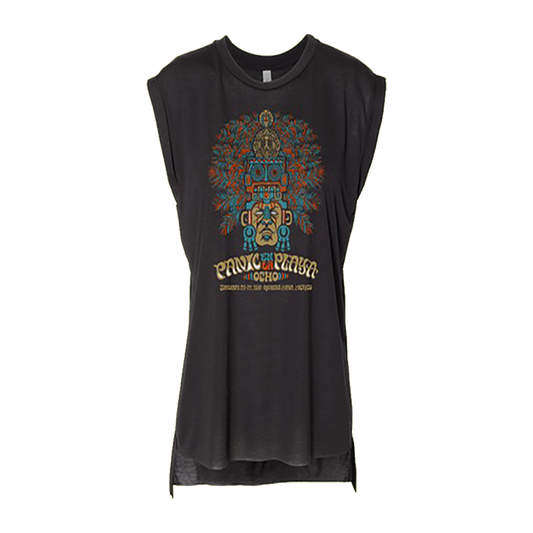 Panic en La Playa Ocho Women's Cut Tribal Sleeveless Shirt