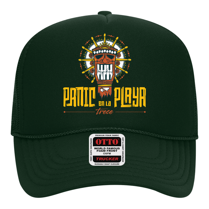Panic en la Playa Trece Drumhead Foam Trucker