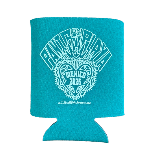 Panic en La Playa Trece Koozie (Includes Shipping)