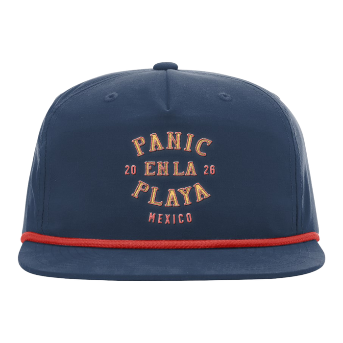 Panic en la Playa Trece Rhythm Flatbrim Rope Hat
