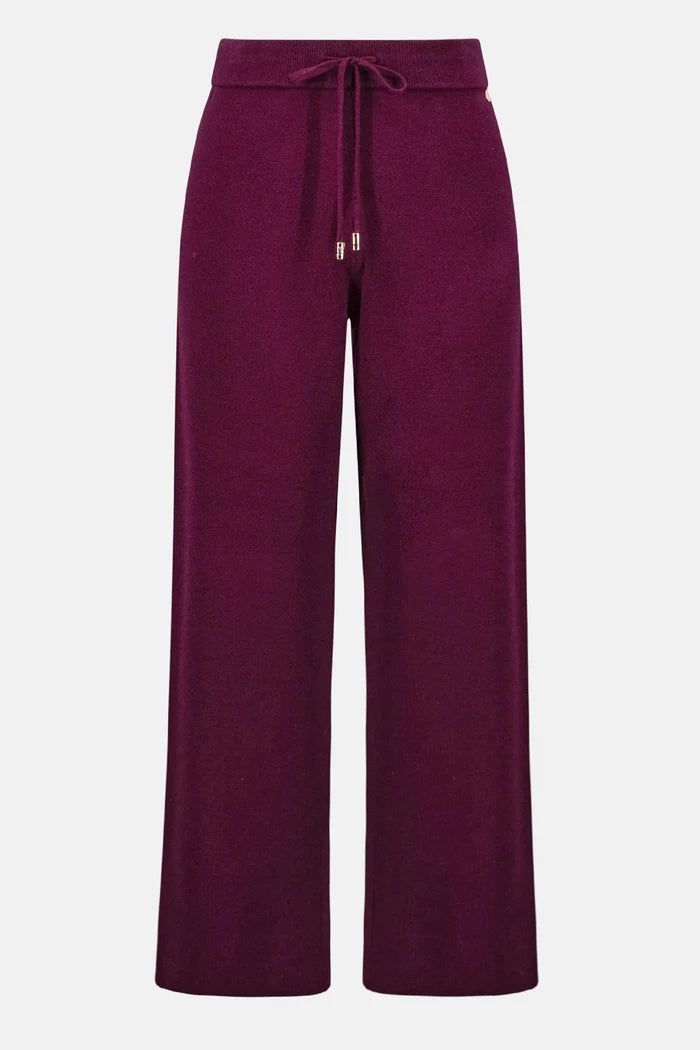 Pantalon à enfiler en tricot brossé  - Joseph Ribkoff
