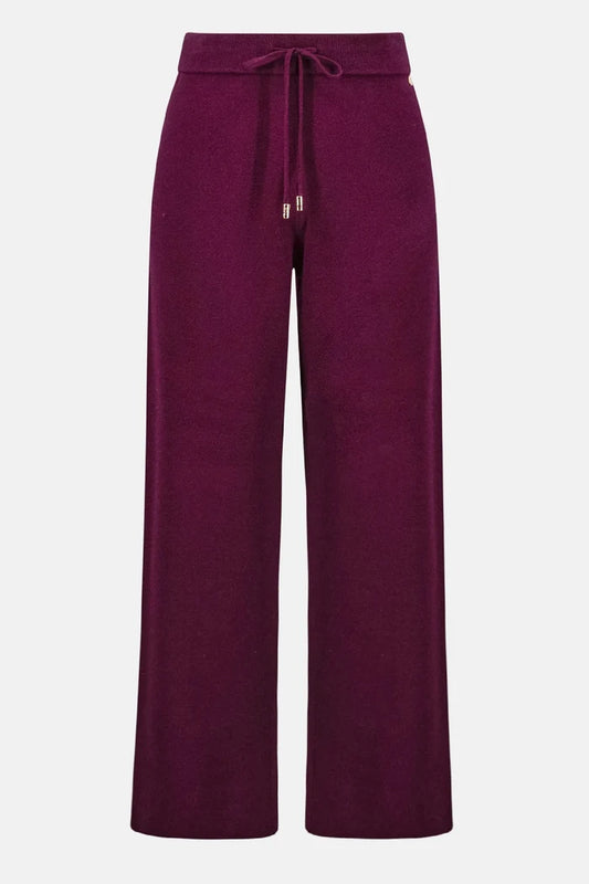 Pantalon à enfiler en tricot brossé  - Joseph Ribkoff