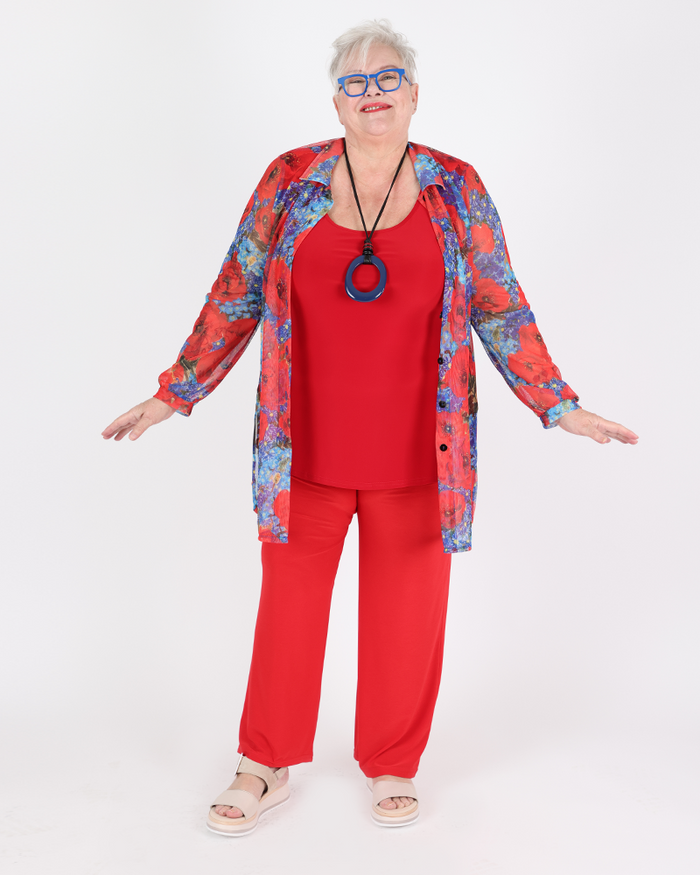 Pantalon Rouge 2W Paris