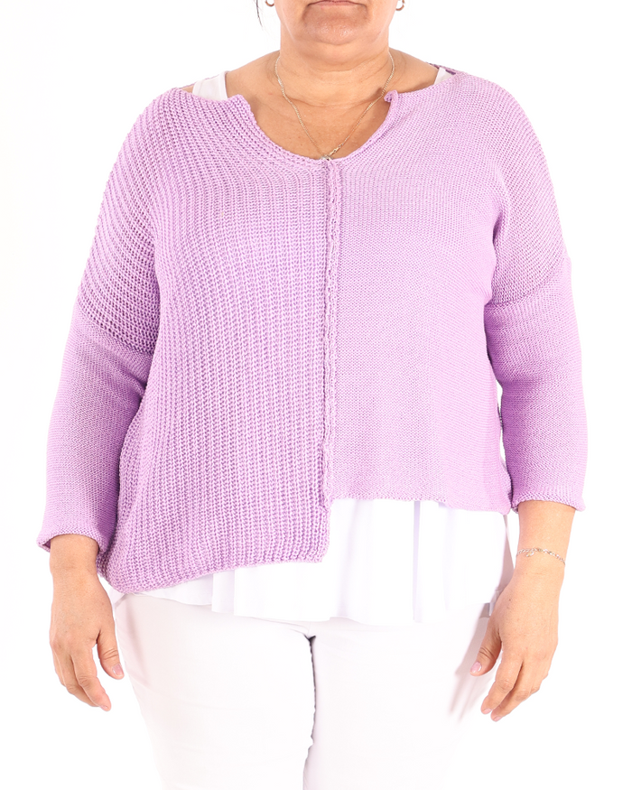 Parma Cornflower Sweater - Marie la Lune