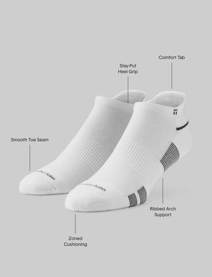 Performance Ankle Sock (3-Pack)::Black