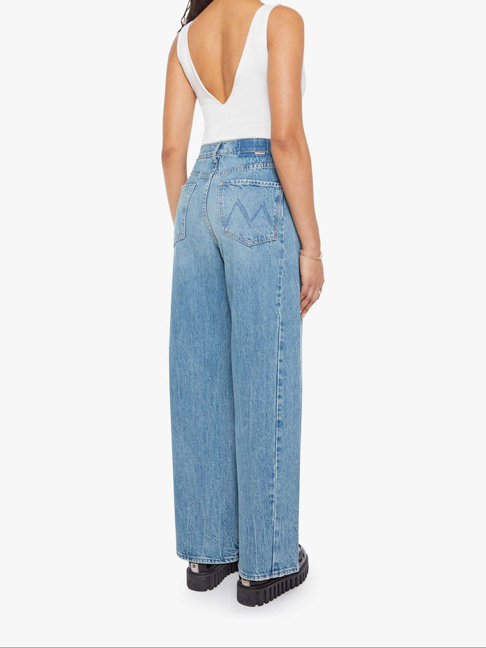 PETITES The Lil' Pipe Dream Button Sneak Jeans-Denim-Uniquities
