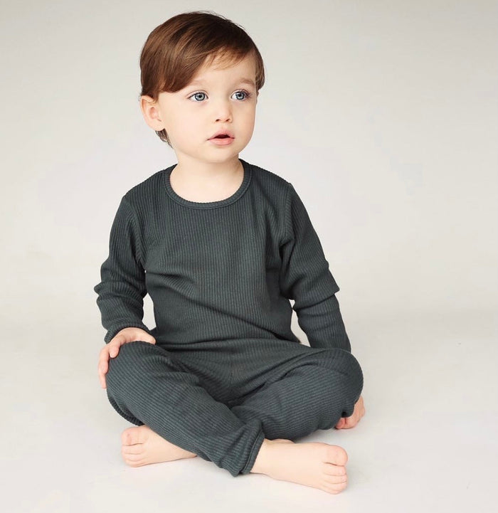 Pine Ribbed Loungewear