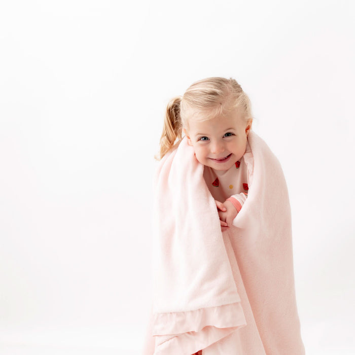 Pink Plush Blanket