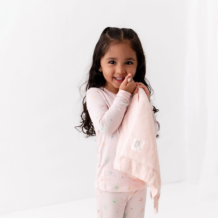 Pink Plush Security Blanket