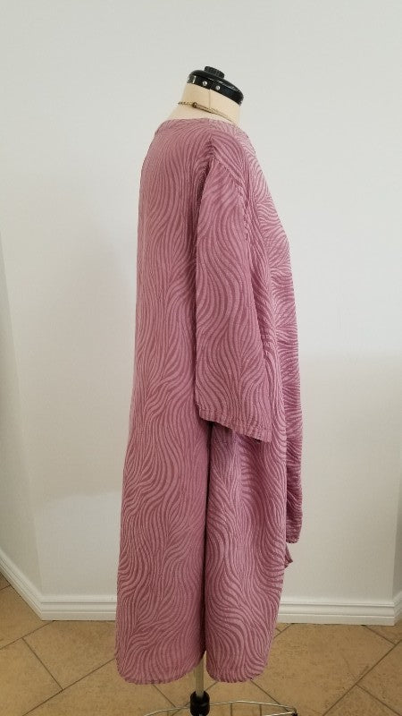 Pink Toti  linen tunic - 	AureaVita