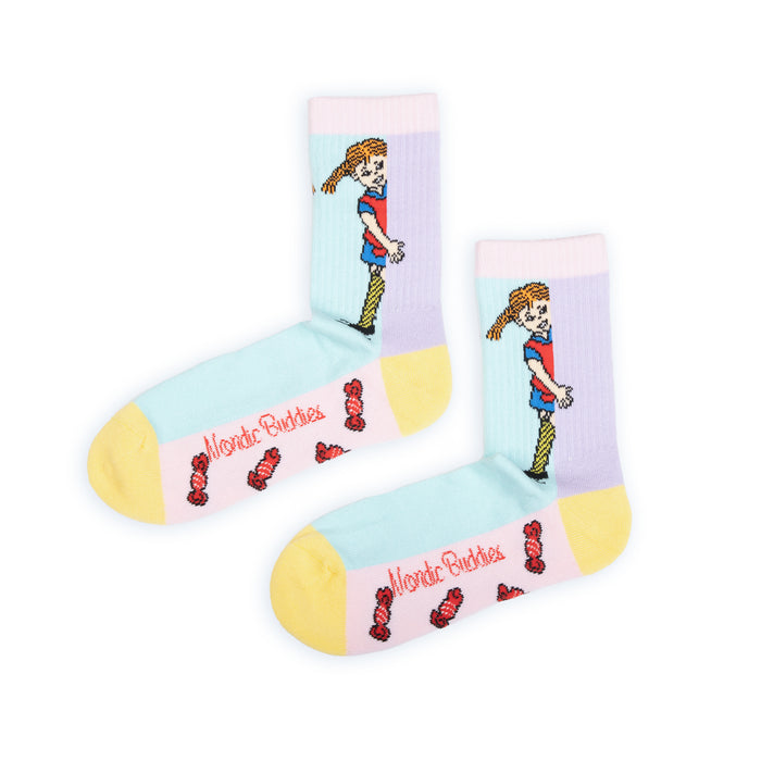 Pippi and Candy Women's Panel Socks