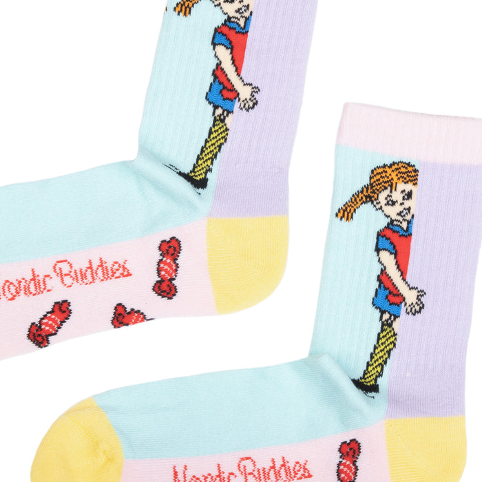 Pippi and Candy Women's Panel Socks