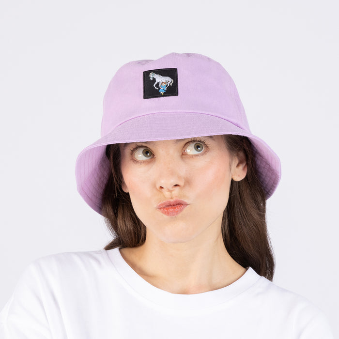 Pippi And Little Old Man Bucket Hat