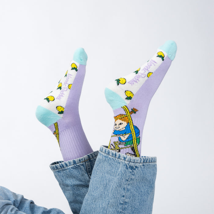 Pippi and the Ladders Women's Panel Socks