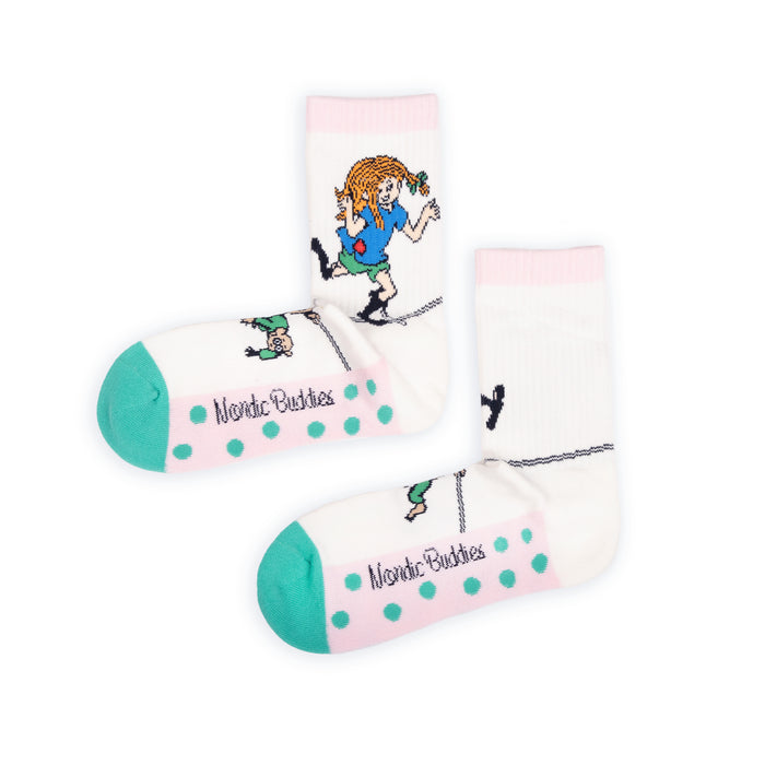 Pippi and the Tightrope Women's Panel Socks