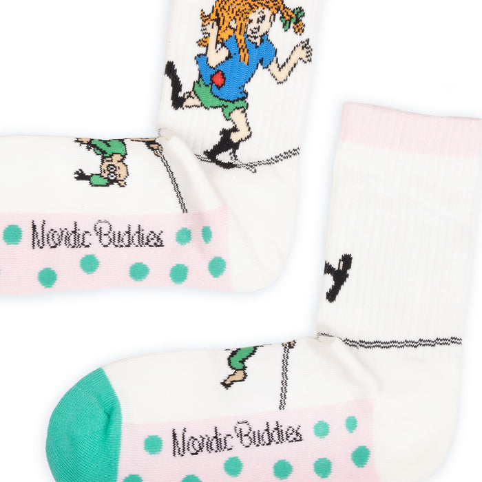 Pippi and the Tightrope Women's Panel Socks