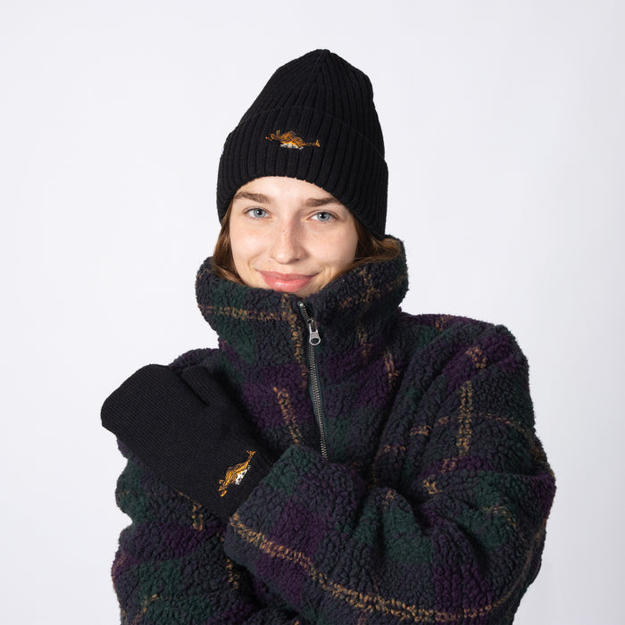 Pippi Embroidered Mittens