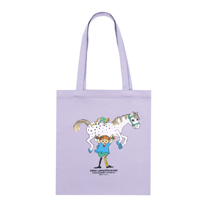 Pippi & Little Old Man Tote Bag