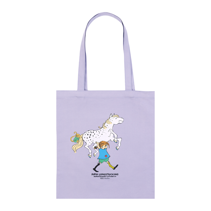 Pippi & Little Old Man Tote Bag