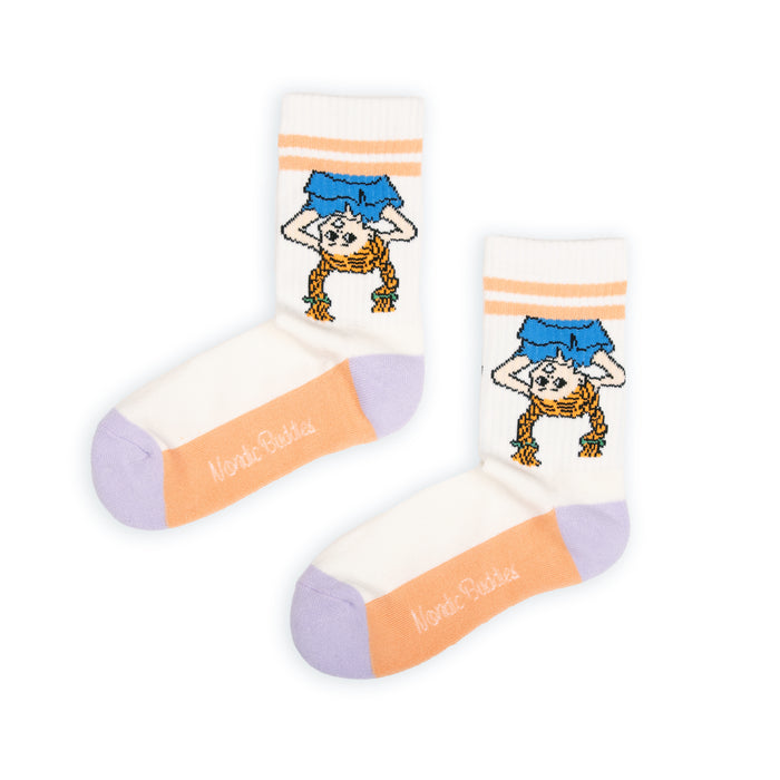 Pippi Upside Down Women's Retro Socks