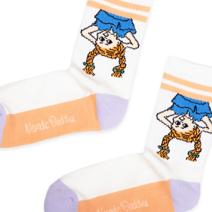 Pippi Upside Down Women's Retro Socks