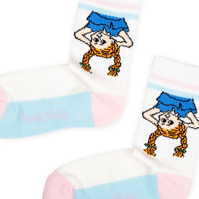 Pippi Upside Down Women's Retro Socks