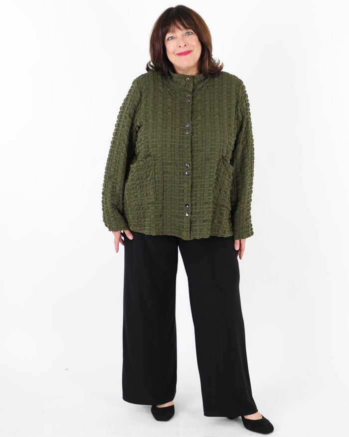 Pleated Pant Noir - Joseph Ribkoff