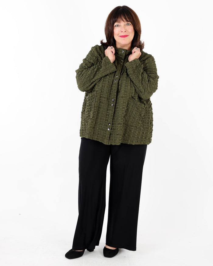 Pleated Pant Noir - Joseph Ribkoff