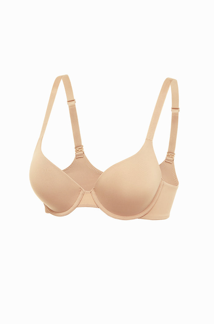 Women's Plunge Contour Bra Warm Beige