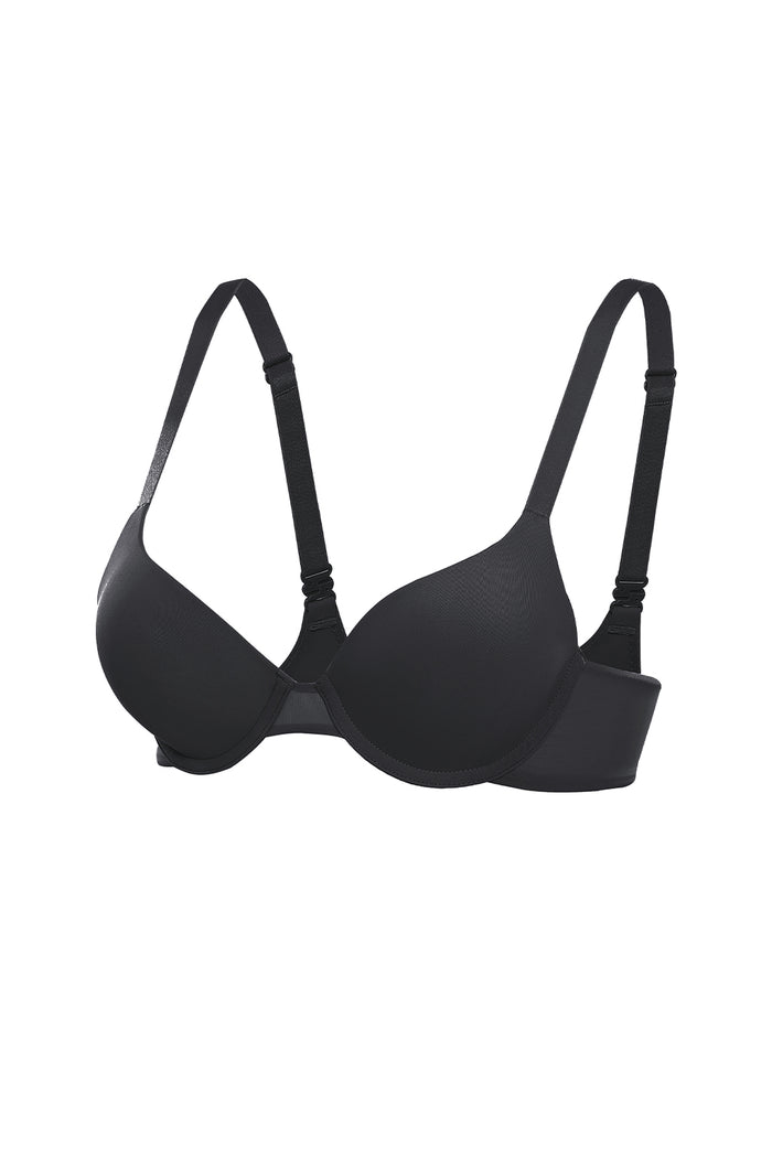 Women's Plunge Contour Bra Black