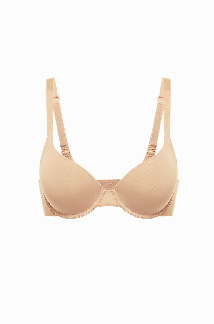 Women's Plunge Contour Bra Warm Beige
